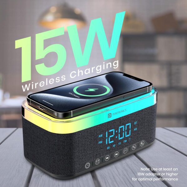 Portronics Trifusion 16W HD Sound Bluetooth Speaker - Image 7