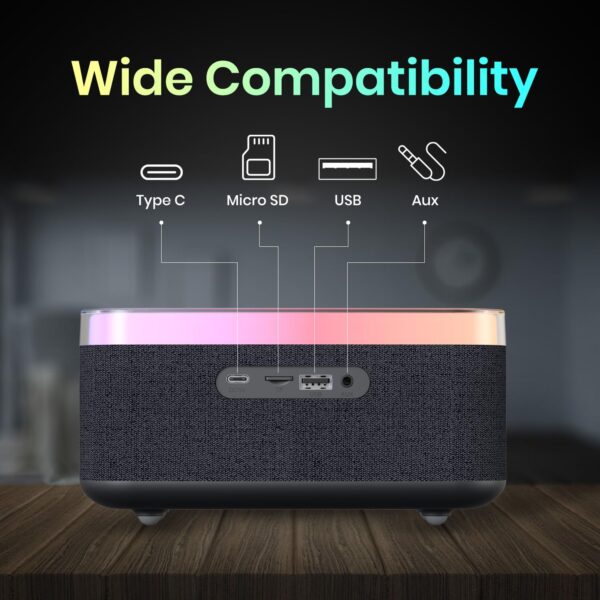 Portronics Trifusion 16W HD Sound Bluetooth Speaker - Image 8