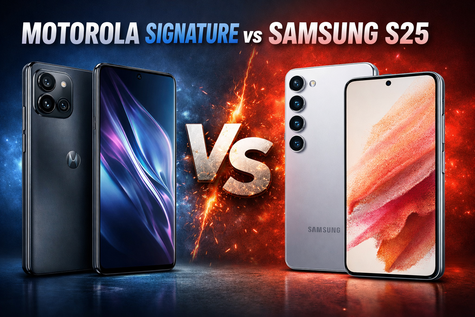 Motorola Signature vs Samsung S25