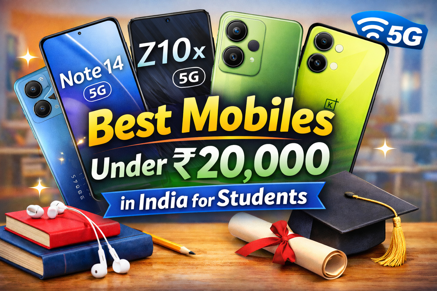 Best Mobiles Under 20000 in India