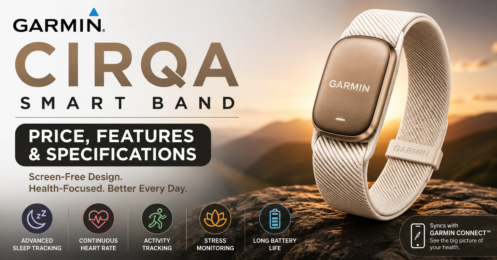 Garmin Cirqa Smart Band